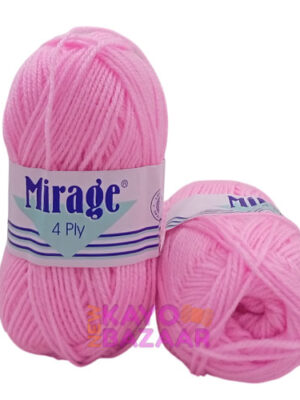Mirage 4 ply 004 bright pink
