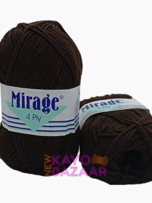 Mirage 4 ply 044 peat brown