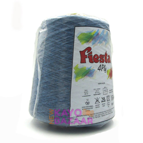 Fiesta 4ply cone 050 Jeans blue 1 050