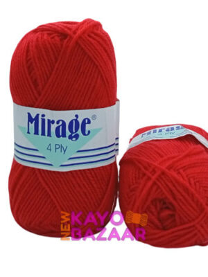 Mirage 4 ply 136 fire red