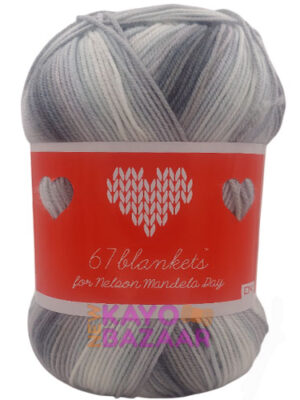 67 blankets dk print 418 salt & pepper