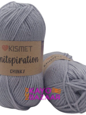 Knitspiration chunky k22 platinum grey