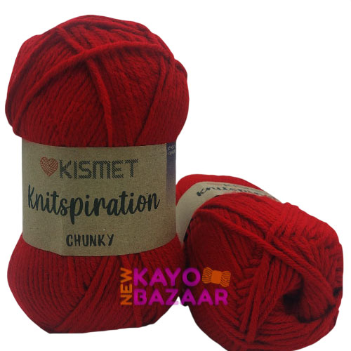 Knitspiration chunky k26 scarlett red