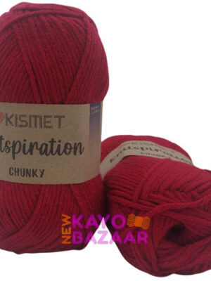 Knitspiration chunky k28 claret red