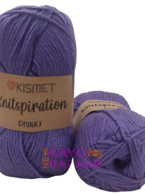 Knitspiration chunky k41 dark lavendar