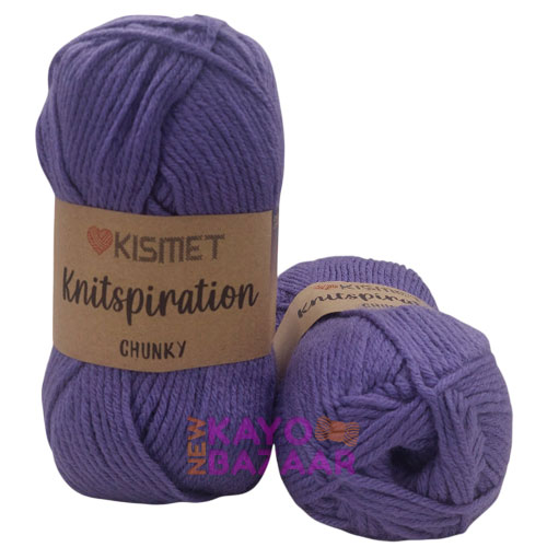 Knitspiration chunky k41 dark lavendar