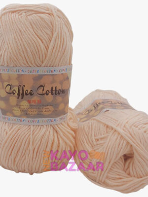 Coffee cotton 3 peach lot a