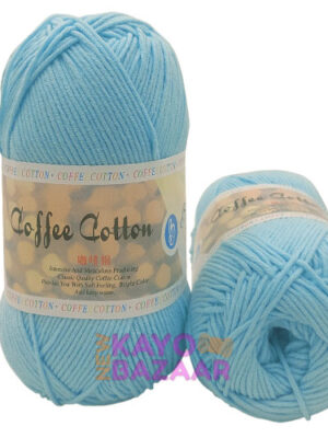Coffee cotton 47 lot 26 aqua
