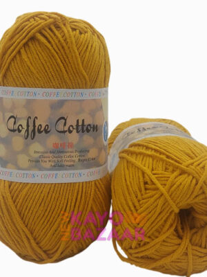 Coffee cotton 61 lot 57 mustard
