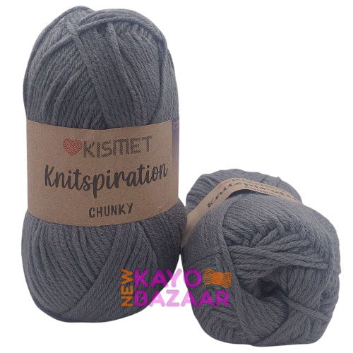 Knitspiration chunky k24 storm grey