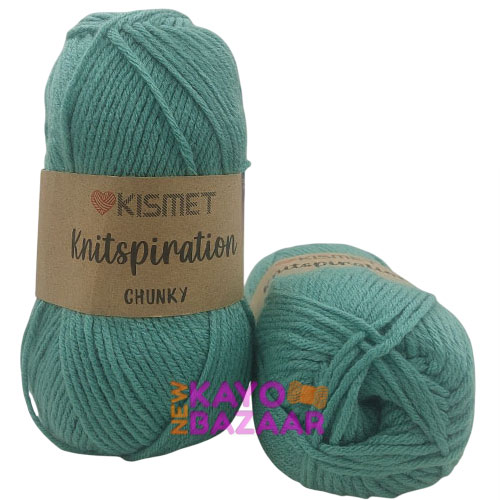 Knitspiration chunky k34 spearmint green