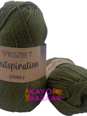 Knitspiration chunky k37 country green