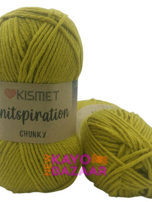 Knitspiration chunky k38 olive green