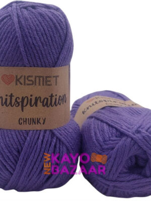 Knitspiration chunky k41 dark Lavendar