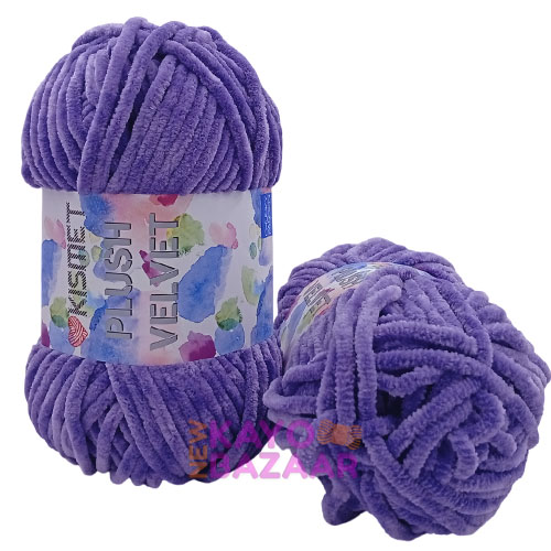 Plush velvet 44 purple