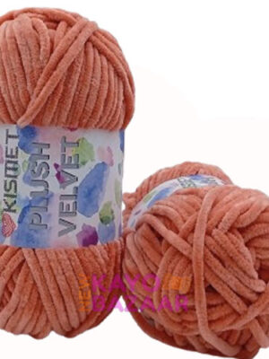 Plush velvet 51 salmon