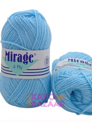 Mirage 4 ply 027 aqua