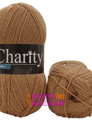 Charity 4 ply 145 camel