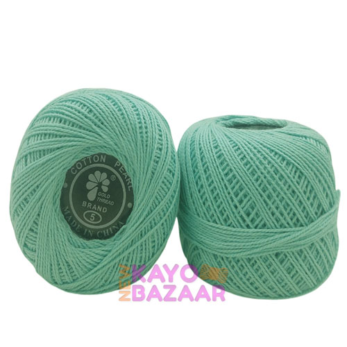 Cotton pearl no 5 mistletoe