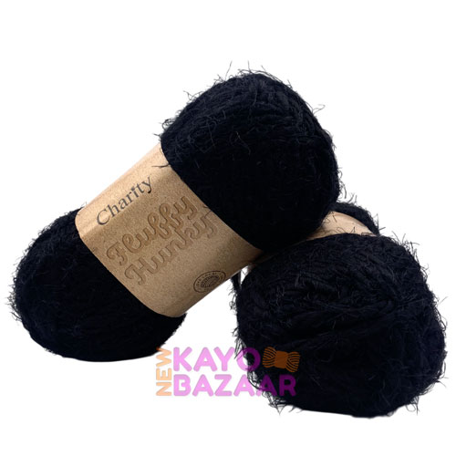 Fluffy Hunky 017 Black