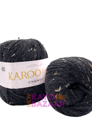 Karoo Tweed chunky 017 Black