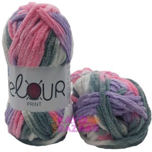 Velour print 001 pampered princess