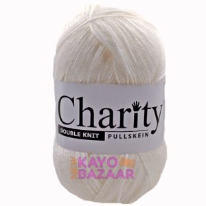 Charity DK 300g 001 White