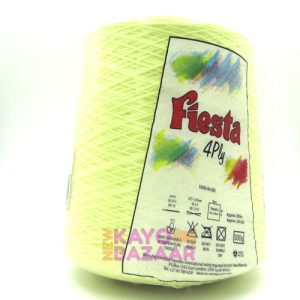 Fiesta 4ply cone 002 Lemon