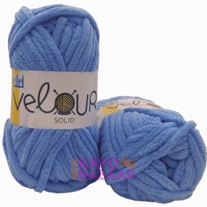 Velour solid 003 sky