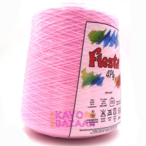 Fiesta 4ply cone 004 Pink