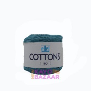 Cottons 4 ply 007 teal