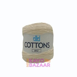 Cottons 4 ply 014 natural