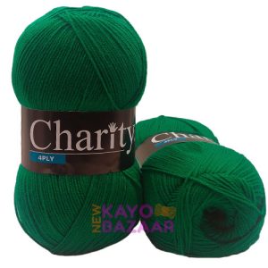 Charity 4 ply 022 emerald