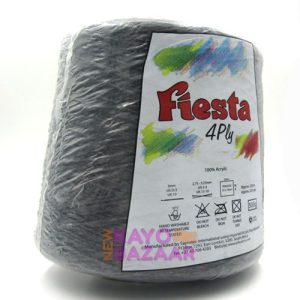 Fiesta 4ply cone 051 School grey