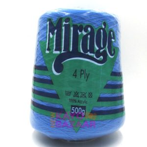 Mirage 4 ply cone 058 saxe blue