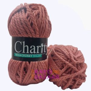 Charity Mega Chunky Solid 079 Tea Berry