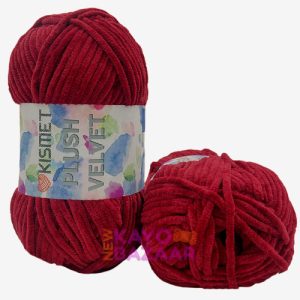 Plush velvet 09 red