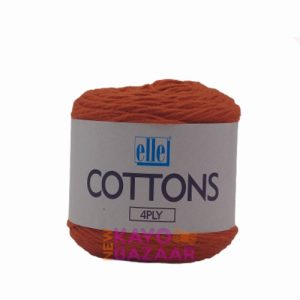 Cottons 4 ply 098 rust