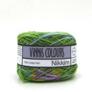 Nikkim print 10 green mix