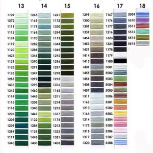 Marathon embroidery thread 1000m 1324 - 1428
