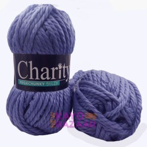 Charity Mega Chunky Solid 134 Mauve