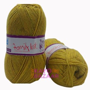 Family knit dk 135 mustard