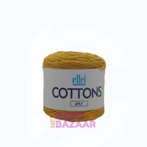 Cottons 4 ply 135 mustard