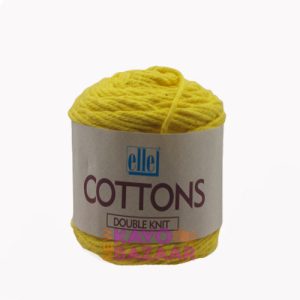 Cottons double knit 50g 138 yellow