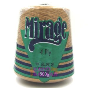 Mirage 4 ply cone 145 camel