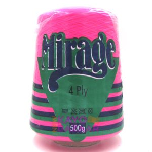 Mirage 4 ply cone 146 cerise