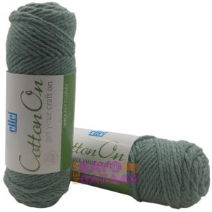 Elle cotton on seriously chunky 156 sage