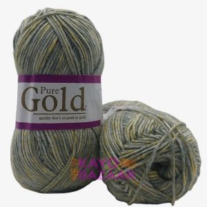 Pure gold dk print 175 beeswax