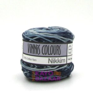 Nikkim print 20 grey mix