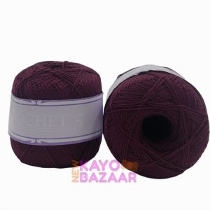 Elle crochet no 5 50g 201 brinjal